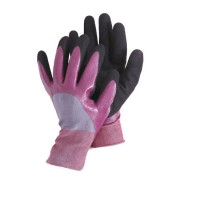 13 Guage String Knitted Base Nylon Working Glove Nitrile 3/4 Coated Safety Gloves  Sandy Surface N11