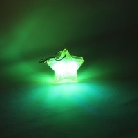 LED Star Reflex Reflective Keychain Gift for Children