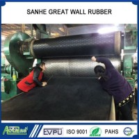 Minning Industry 5-15MPa Conveyor Belt Skirt Board Black Pulley Lagging Rubber Sheet
