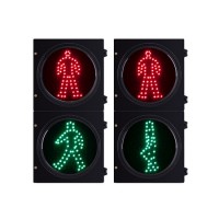 300mm Single Light Red Color LED Traffic Signal Light