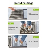 Best Selling Rubber Antibacterial Sanitizing Disinfectant Doormats Shoe Foot Safety Floor Mats