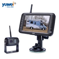 2.4GHz Digital Wireless Rear View Night Vision Backup Car Camera with High Quality TFT LCD Monitor 5