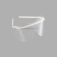 Reusable Protective Equipment Transparent Face Shield Anti Fog Splash Plastic Glasses Mask Set