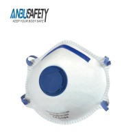 Ce Certificated Cup Style FFP2 Masks with Valve  KN95 Mask with Valve  N95 Mask  Disposable Face Mas