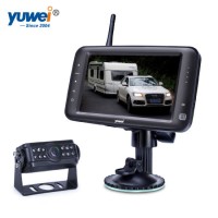 Wireless Backup Camera System for RV/Cars/Trailers/Truck 4.3'' Monitor Kit with Reversing