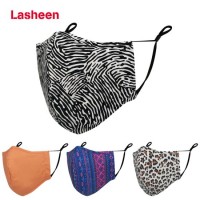 Factory Direct Sale Fashion Face Mask Reusable Washable Cotton Cloth Mask with Pattern Printed