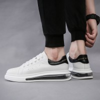 Leather White Shoes Breathable Air Cushion Fashion Shoes