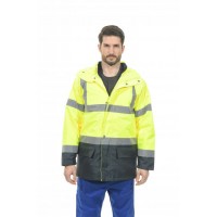 Safety Work Wear Reflective Tape Fluorescent Working Jackets