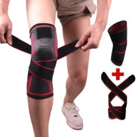 High Quality Knitted Sports Knee Pads Badminton Running Fitness Knee Pads Outdoor Climbing Knee Pads