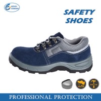 Worker Shoes  Construction Low Cut Suede Leather Safety Work Protective Shoes