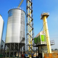 Corrugated Steel Grain Storage Silo for Sale