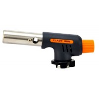 Popular in Europe Orange Gray Color Customized Portable Micro Blow Gas Torch Flame Gun Ceramic Ignit