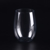 Tritan/FDA Approved 450ml Unbreakable Wine Glass Stemless Wine Glass