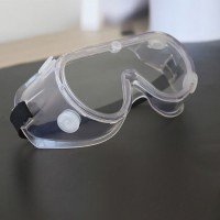 Protective Safety PC Goggles Transparent Anti-Fog Design-High Impact Resistance for CH-G-01