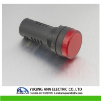 High Quality and Nice Price Ad16-22 White 12V LED Power Indicator Signal Light Ad16 22 22mm Mounting