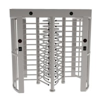 Access Control RFID Stainless Steel Automatic Gate Mechanical Full Height Turnstile Gate