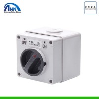 500V 3 Phase Square Manual Changeover Switch Waterproof Industrial Control Switch