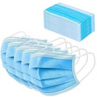Non Woven Three Ply Layer Disposable Protective Earloop Face Mask