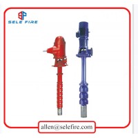 UL Listed Electric Fire Fighting System Centrifugal Vertical Turbine Boosting Water Pump