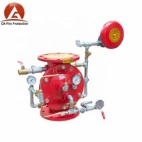 Ca Fire Flange Groove Dn300 Cccf Certificate Alarm Check Valve