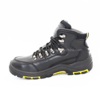 Smooth Leather PU/Rubber Outsole Work Footwear Safety Shoes Worker Shoes