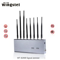 8-Antenna Signal Jamming Phone Blockers