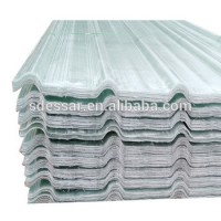 Fiberglass Reinforced Polycarbonate Sheet FRP Skylight Panel Plastic Roofing Sheet