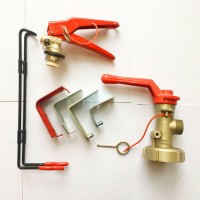 Brass Head Safety Valve/CO2 Fire Extinguisher Valve DCP Valve