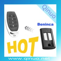 Qinuo Compatible with Beninca 4 Button RF Remote Transmitter Qn-RS039X
