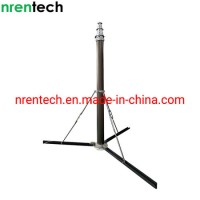 15m Non-Lockable Pneumatic Telescopic Mast/Antena Telescopic Mast/ CCTV Mast/ Lighting Poles/Telesco