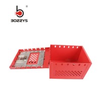 Boshi Allow 12 Padlocks Steel Portable Safety Lockout Box (BD-X04)