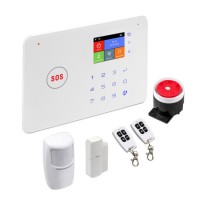 GSM WiFi Alarm System with 2.4 Inch TFT Screen Display (ES-G66W)