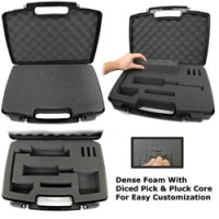 Universal Packing PP Material Plastic Carrying Tool Kits Plastic Equipment Instrument Case with Foam
