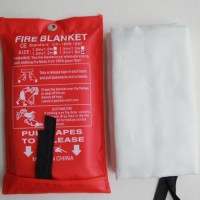 China Manufacturer En 1869 Certificate Blanket Fireproof Fiberglass Fire Blanket with Low Price