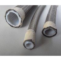 PTFE Pipe Lined Inside Ss Wire Braid Outside Hose