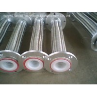 Corrugated PTFE with Stainless Steel Wire Braided Hose Pipe