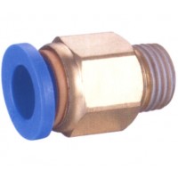 Male Straight Quick Connecting Tube Fittings Air Hose Connector Pneumatic One Touch Fitting Fittings