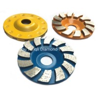 4inch 100mm Diamond Block Wheel / Diamond Grinding Disc for Concrete Floor