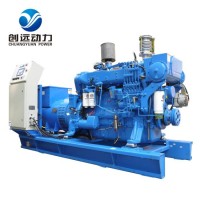 120kw 150kVA Wp10 Weichai Engine LNG Dual Fuel Diesel Natural Gas Generator Set