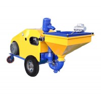 2021 Electrical Diesel Automatic Mortar Plastering Machine for Spraying Wall Cement