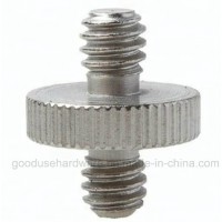 Double Head Stud Adapter 3/8" Male to 3/8" Male Thread Camera Screw for Flash Mount Holder