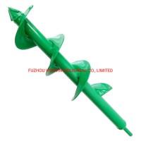 9X40cm Auger Spiral Drill Bit for Planting  Garden Drill Planter Post Hole Digger Used for 3/8"