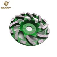 5 Inch Turbo Diamond Grinding Cup Wheel for Concrete