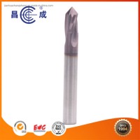 Tungsten Solid Carbide Chamfered Cutter Used on CNC Machine