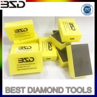 55X90mm Electroplated Diamond Flexible Hand Polishing Pad