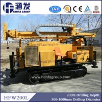 Top Drive Head Crawler Type Water Well Drilling Rig