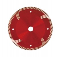 5inch 125*2.2/1.4*8*3*22.23mm Hot Press Fine Turbo Blade with Protection Teeth for Cutting Granite