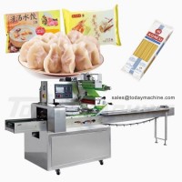 Automatic Flow Wrapper Machine for Food  Horizontal Flow Wrapper Machine Supplier  Chocolate Bar Flo