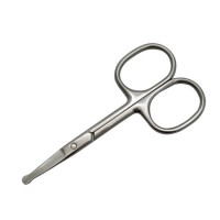 3.5mm Thickness 3.5inch Stainless Steel Eyebrow & Nose Hair Manicure Cuticle Scissors