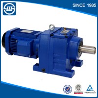 R Series Helical Reducer Gearbox for Packaging Machine Homemade Gear Reduction Box Power Transmissio